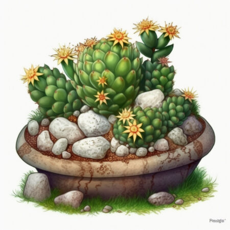 Blossfeldiantha cactus