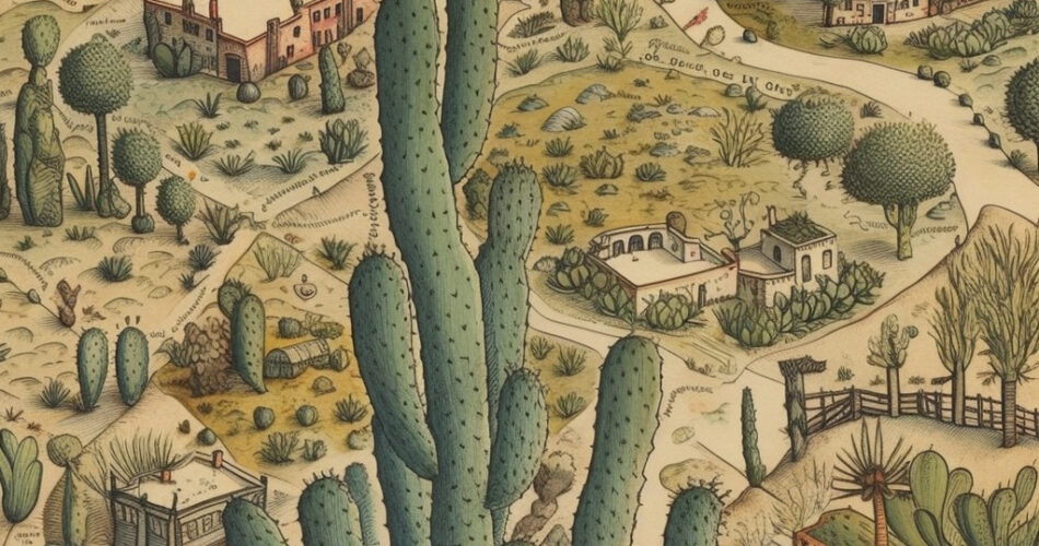 Cacti on the Map- An Illustrated Journey through Historical Cartography