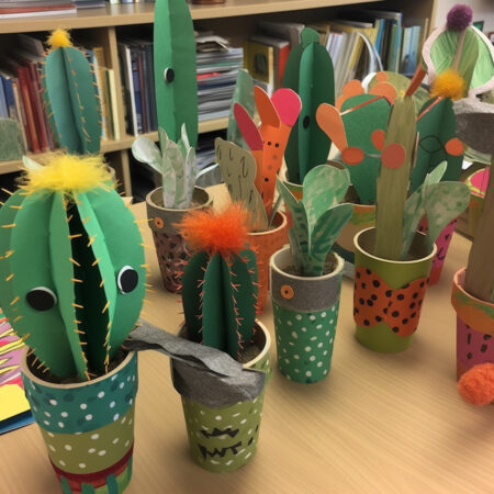 Creating Cactus Puppets- A Fun and Easy DIY