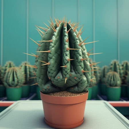 Ferocactus cactus