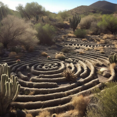 Planning and Planting a Cactus Labyrinth