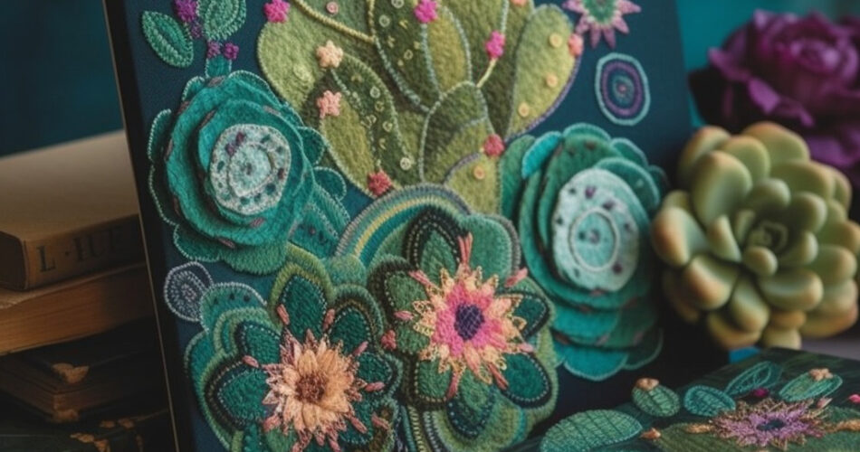 The Art of Cactus Appliqué: A Step-by-Step Guide for Stunning Fabric Projects