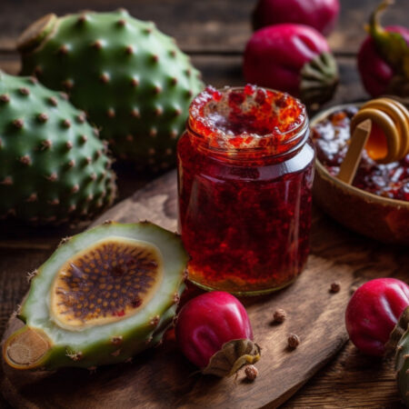 The Prickly Pear & Raspberry Jam