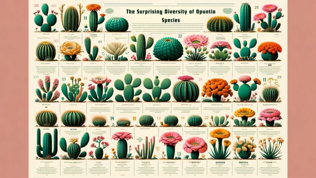 The Surprising Diversity of Opuntia Species