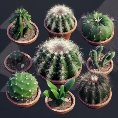 Uebelmannia cactus