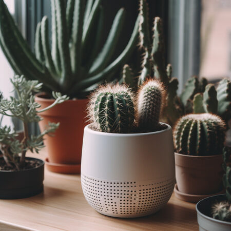 Using Cacti as Indoor Air Purifiers