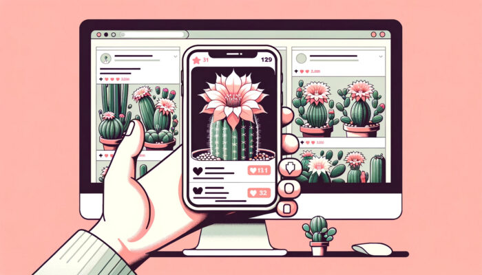 Showcasing Your Cactus on Social Media